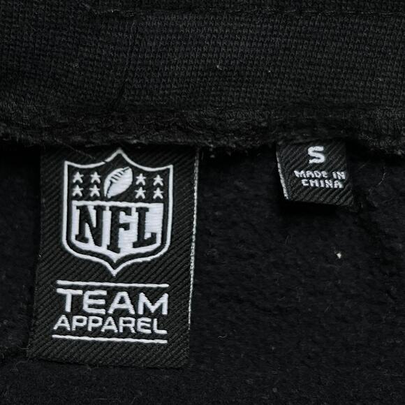 NFL Team Apparel Minnesota Vikings Logo Sweatpants Joggers Black Sporty Football - Picture 5 of 7